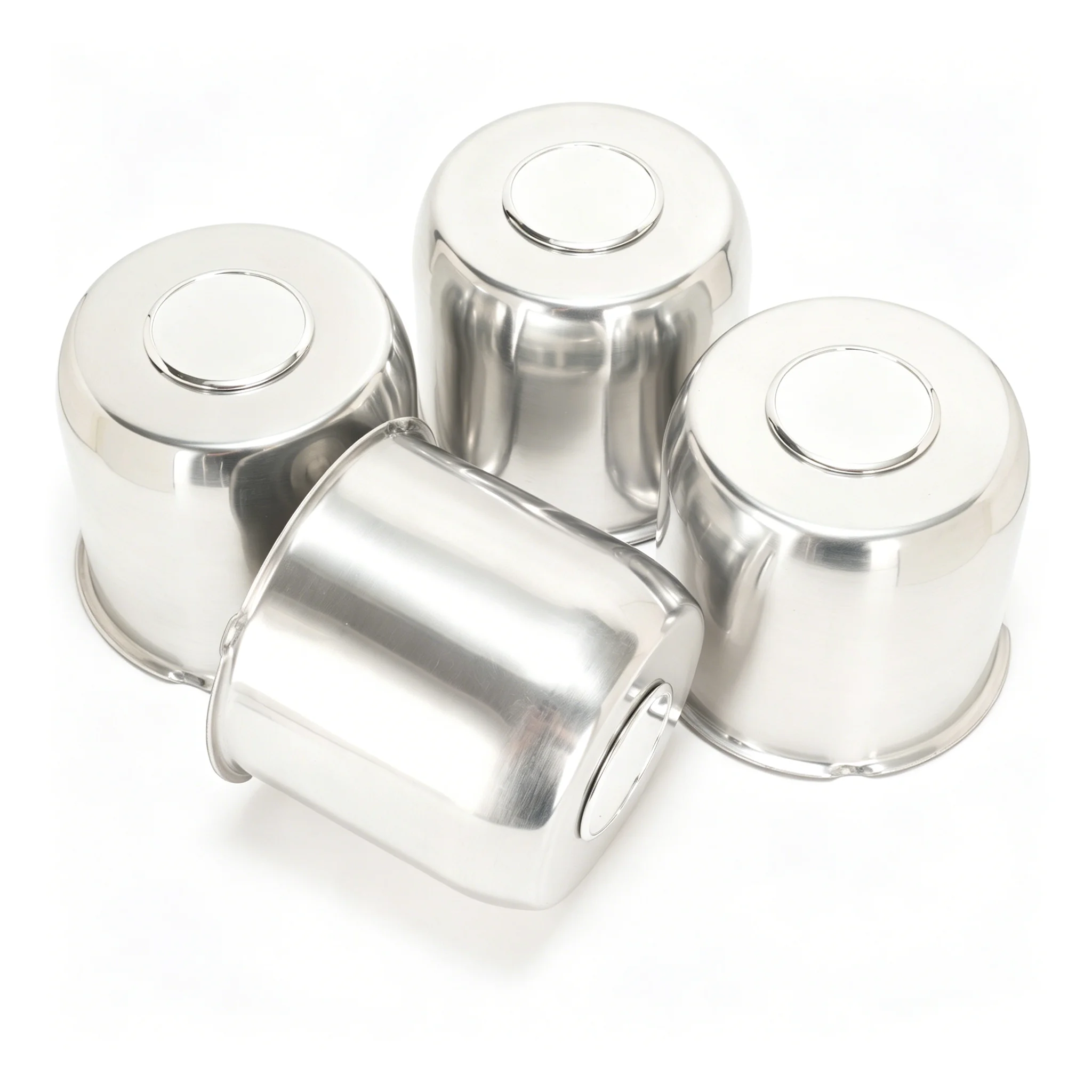 CFPerformance 2/4 Stück 4,88 Zoll Aluminium-Radnabenkappen für Reiseanhänger, Wohnmobile, Auto-Ersatzteile, Autozubehör – Detail 6