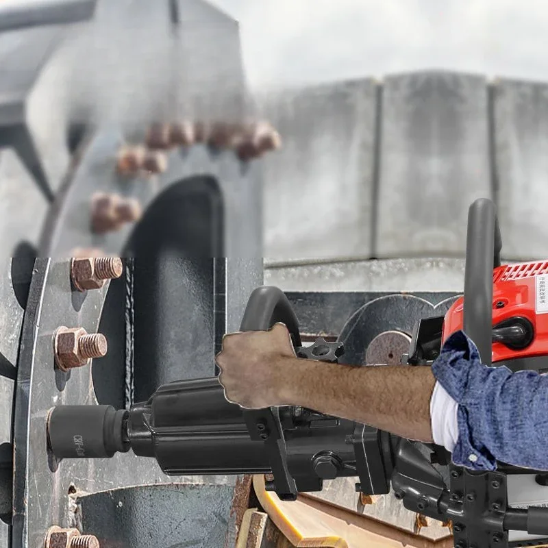 Chave de canhão de ar a gasolina adequada para barra horizontal de dois tempos em vários cenários