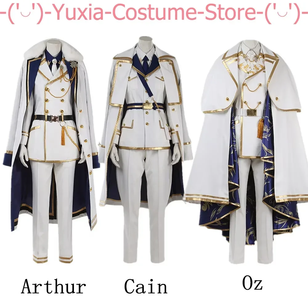 Promise Of Wizard Central Country 1st Anniversary Cain Arthur Oz Cosplay Costume  Cos Game Anime Party Uniform Hallowen