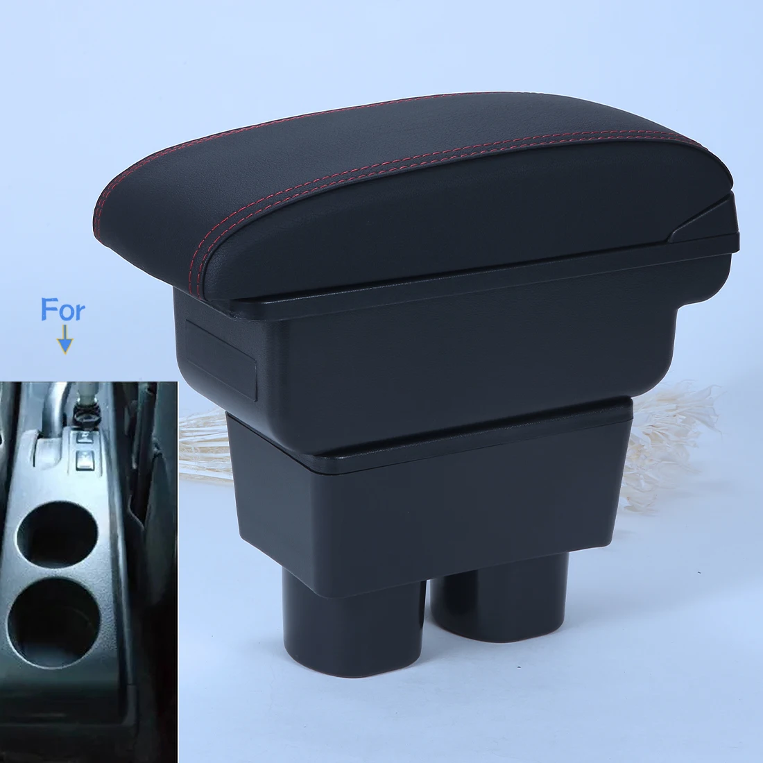 For Nissan Tiida Armrest Box For Nissan Sylphy Versa Tiida C11 Latio Car Armrest Interior Auto Storage Box Arm Bracing Height