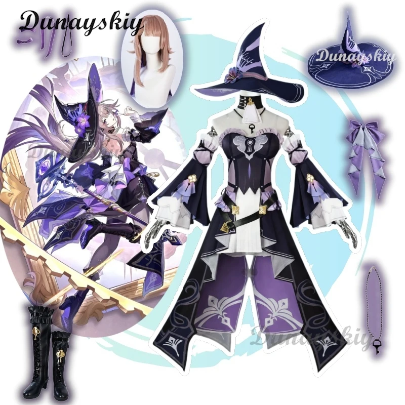 

Игра Honkai: Star Rail Herta SpaceStation Heita Black Tower Рождественское платье Костюм Косплей Костюм Хэллоуин Реквизит по индивидуальному заказу