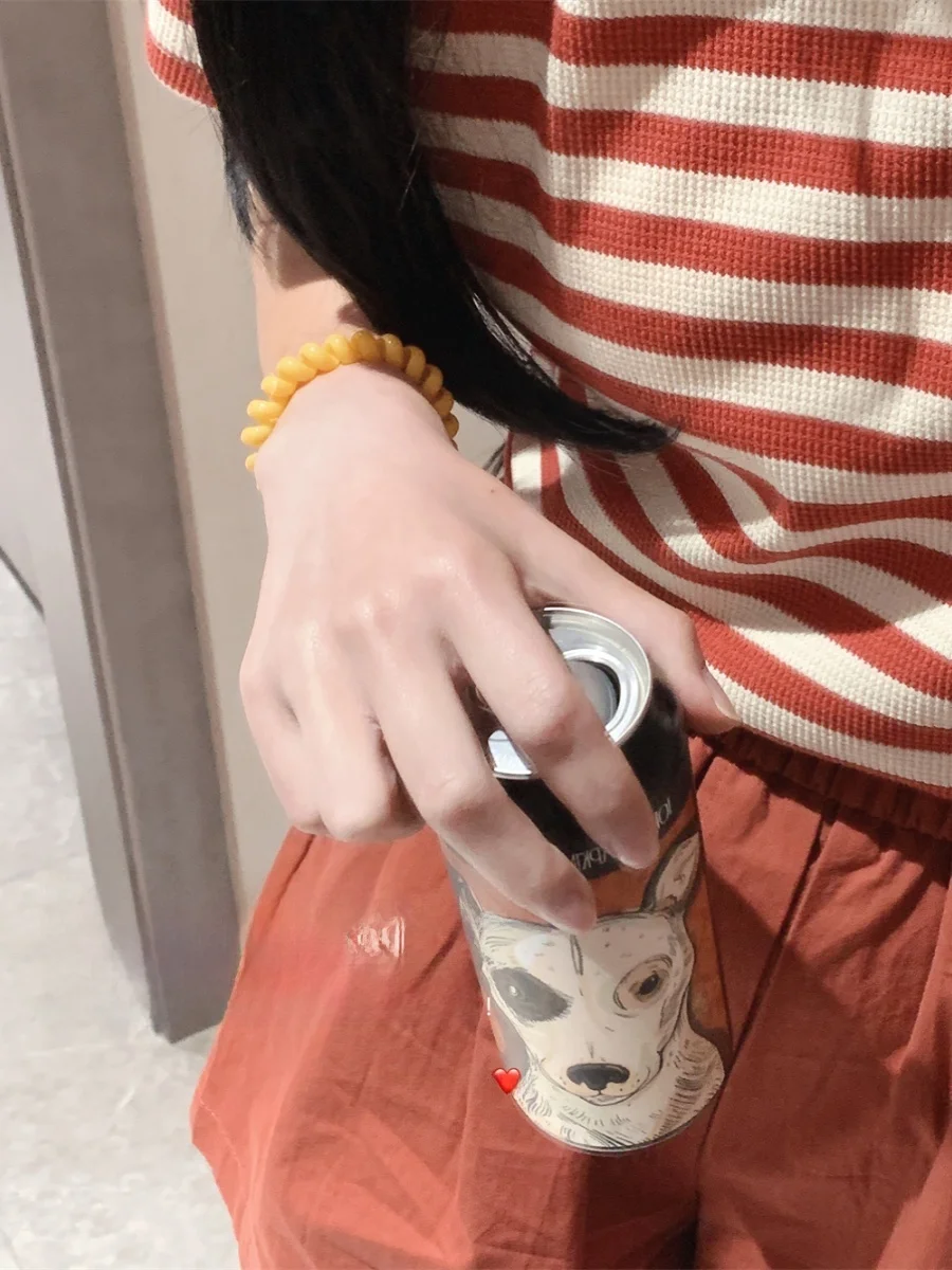 

Хлопковая футболка свободного кроя в полоску, белая, с эффектом винтажной американской вышивки, красного цвета, приятная к телу, летняя, с коротким рукавом