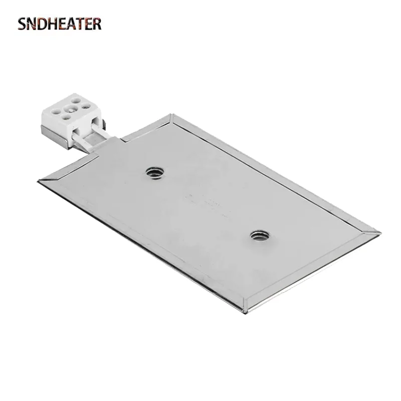 SNDHEATER 220V Band Heater Plate 150x100mm 200x125mm 200x35mm Stainless Steel Electric Interjection Heating Element 800W 1000W
