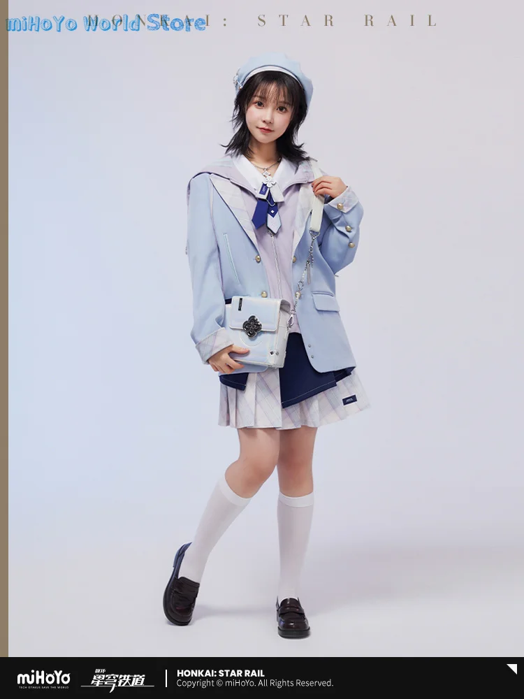 March 7th Overcoat MiHoYo Official Original Honkai Star Rail March 7 Theme Impression Series Coat Doujin Cosplay Jacket Suit