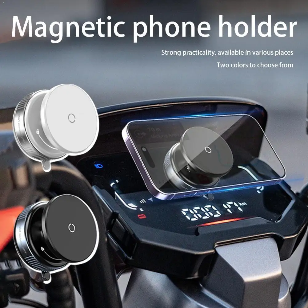 

Magnetic Car Phone Mount With Super Strong Vacuum Suction Cup For Air Vent/Dashboard Mount Hands-Free