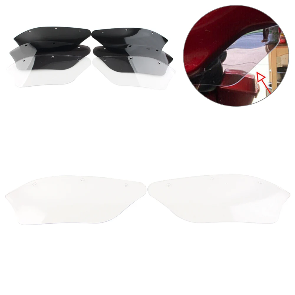 2x Motorcycle Fairing Wind Deflectors For Harley Dyna Heritage Softail Road King For Honda Shadow Sabre 1100