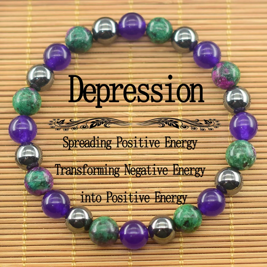 Браслет из кристаллов с кристаллами и бисером, снимает стресс, тревогу, повышает уверенность, духовное внутреннее прочность, ювелирные изделия