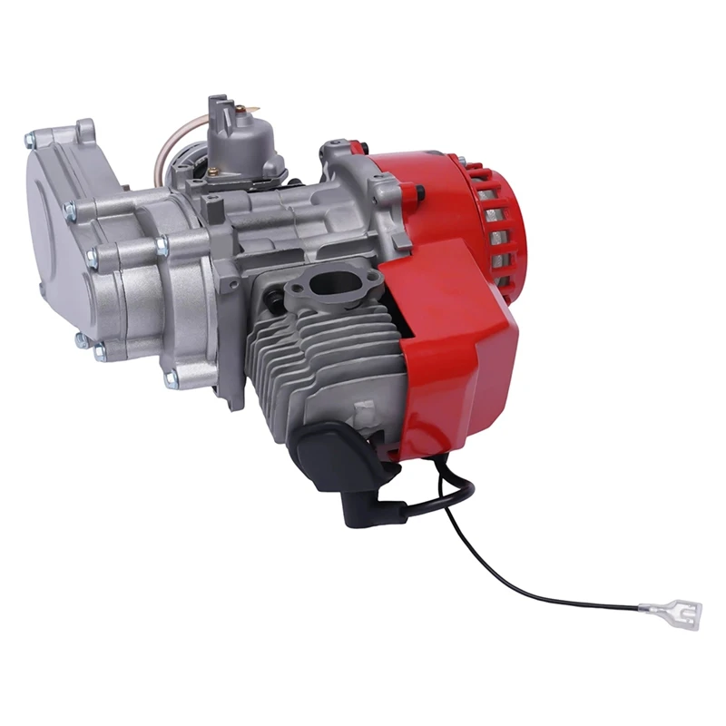 49Cc 2-Stroke Single Cylinder Engine Motor For Mini Dirt Bike Scooter ATV