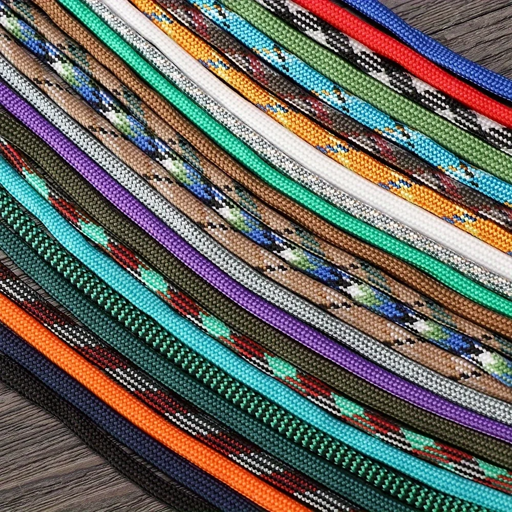 4mm 7-core paracord DIY colorful braided rope necklace jewelry handmade bracelet braided rope handmade cord popular style