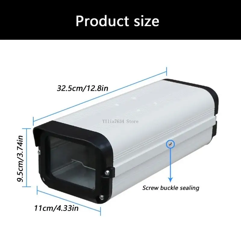 

Replacement Weatherproof 12inch CCTV Security Camera Housing Enclosure