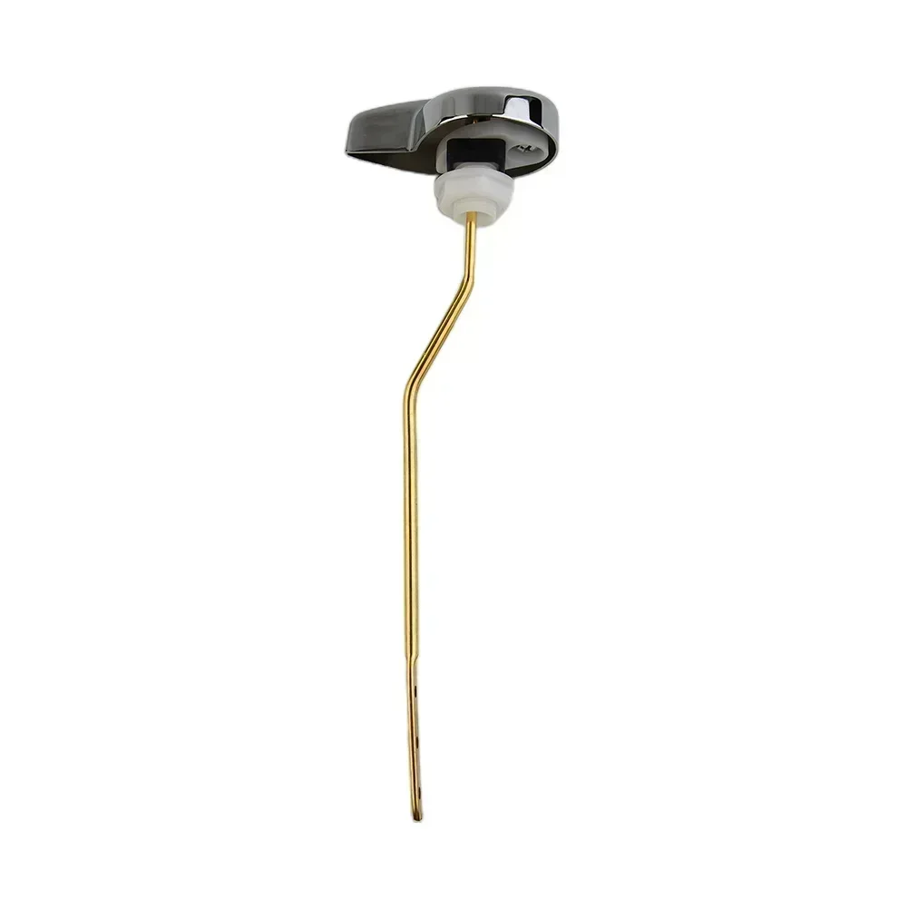 

For Toilet Handle Flush Lever Handle Replacement Spare Parts Toilet Universal Zinc Alloy+copper Accessories