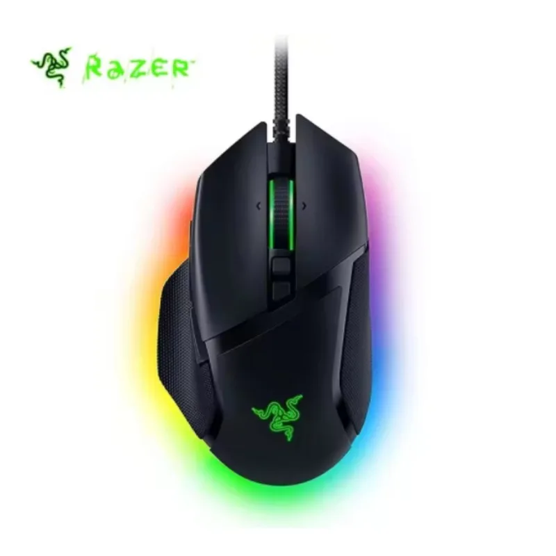 

Razer Basilisk V3 Customizable Ergonomic Gaming Mouse Fastest Gaming Mouse Switch - Chroma RGB Lighting - 26K DPI Optical Senso