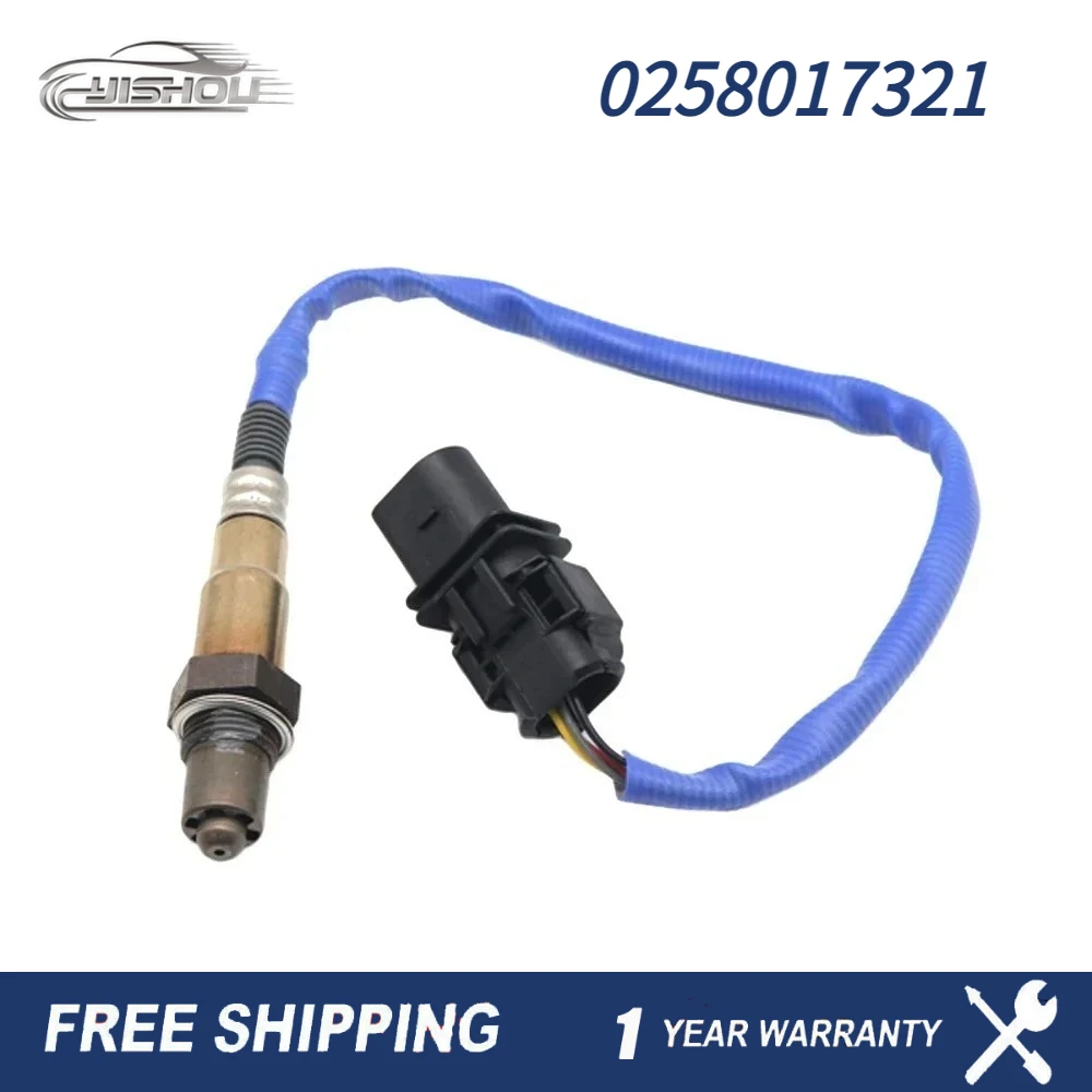 Para FORD FOCUS II III 2.0L USA MUSTANG 5.0 GT 2010-2015 NOVO Sensor de Oxigênio Lambda O2 Sonda de Relação Ar-Combustível 0258017321