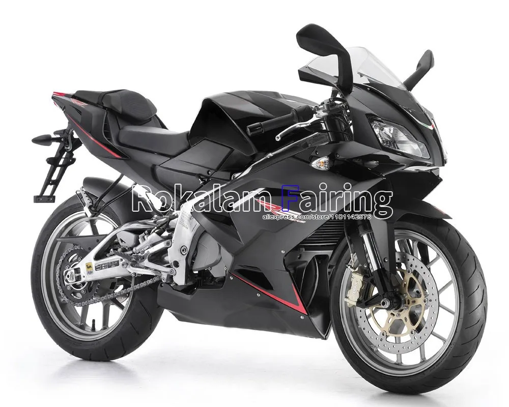 

Аксессуары для Aprilia RS125 2007-2011 RS 125 07 08 09 10 11 кузовная работа, черный обтекатель мотоцикла (литье под давлением)