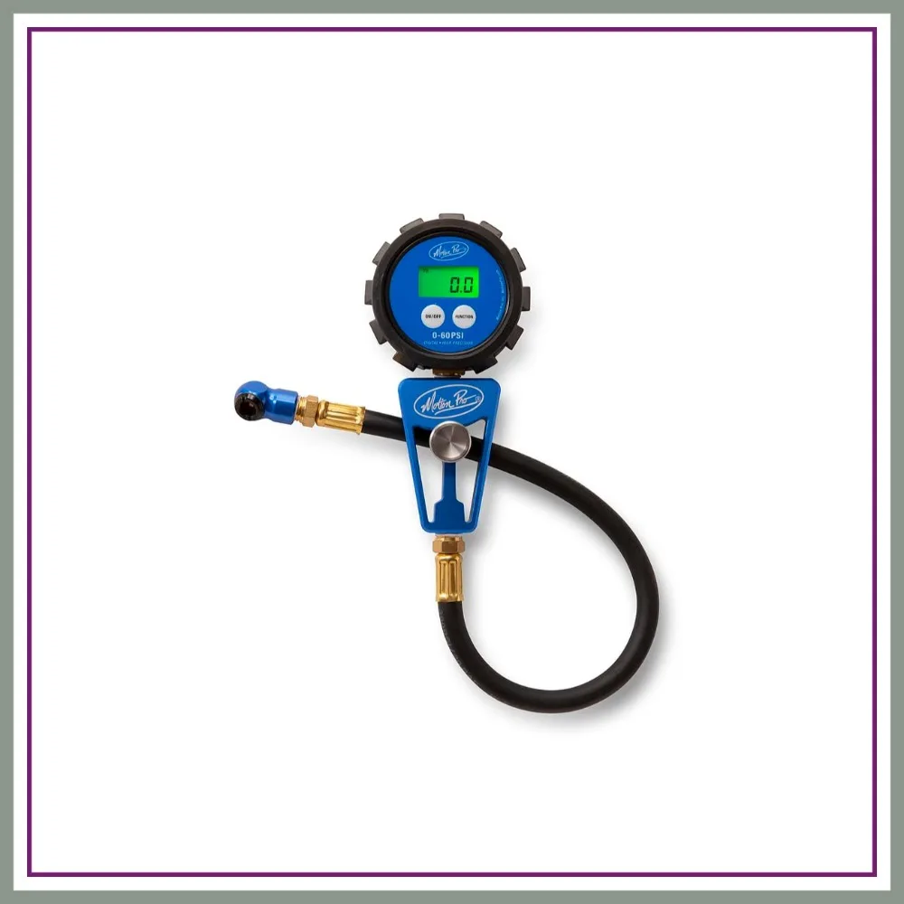 

Digital Tire Pressure Gauge 0-60 PSI with 15 Inch Hose, High Precision to +/-0.6 PSI