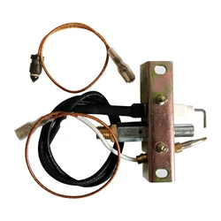 Gas Room Heater Pilot Burner Assembly Parts Thermocouple Safety Device Ignition Component Kitchen LPG Electrical Accessories