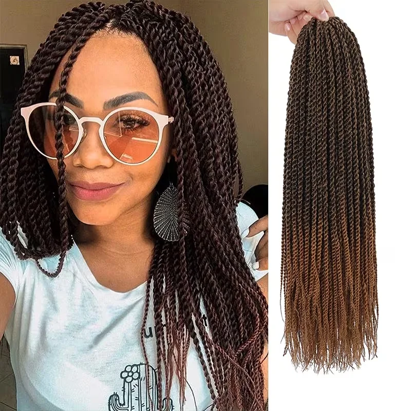 

Senegalese Twist Crochet Hair For Women Crochet Hair Pre Looped A Pack Crochet Braids For Women Crochet Twist Synthetic Hair