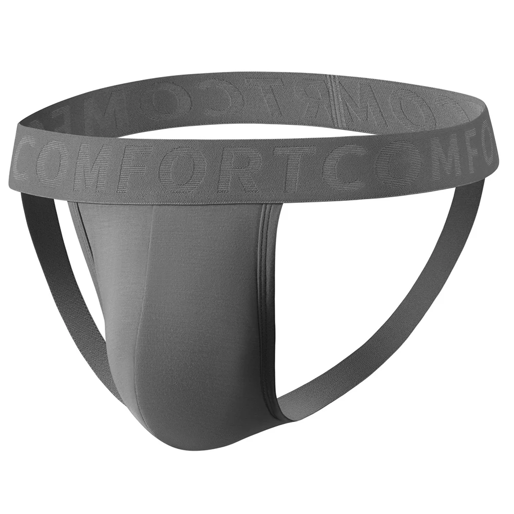 Comfortable G-string Gstring Underwear Men For Everyday Comfort 7 Spandex Blend Low Waist Design Solid Pattern Style