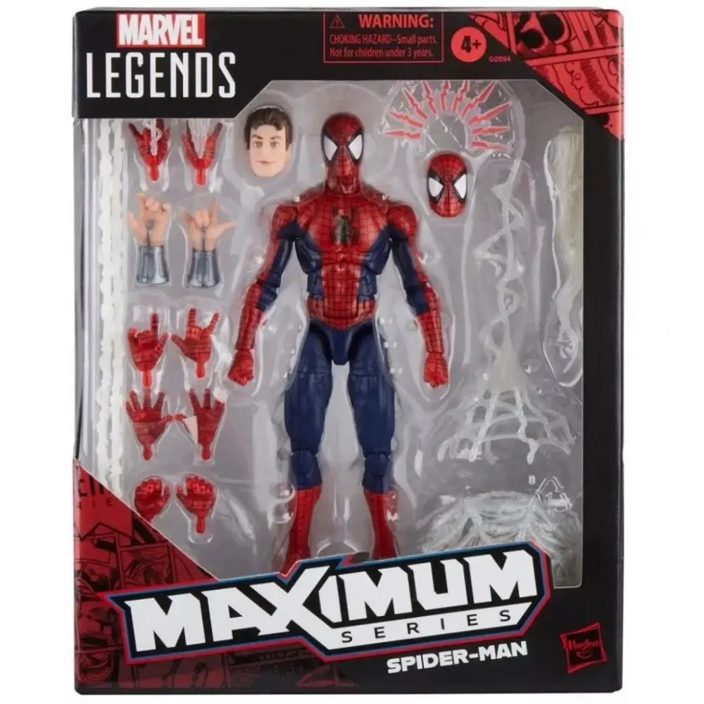 لعبة شخصية مارفل ليجيندز ماكسيموم سيريز سبايدر مان ديلوكس سبايدر مان كوميكس القابلة للجمع مقاس 6 بوصات #2