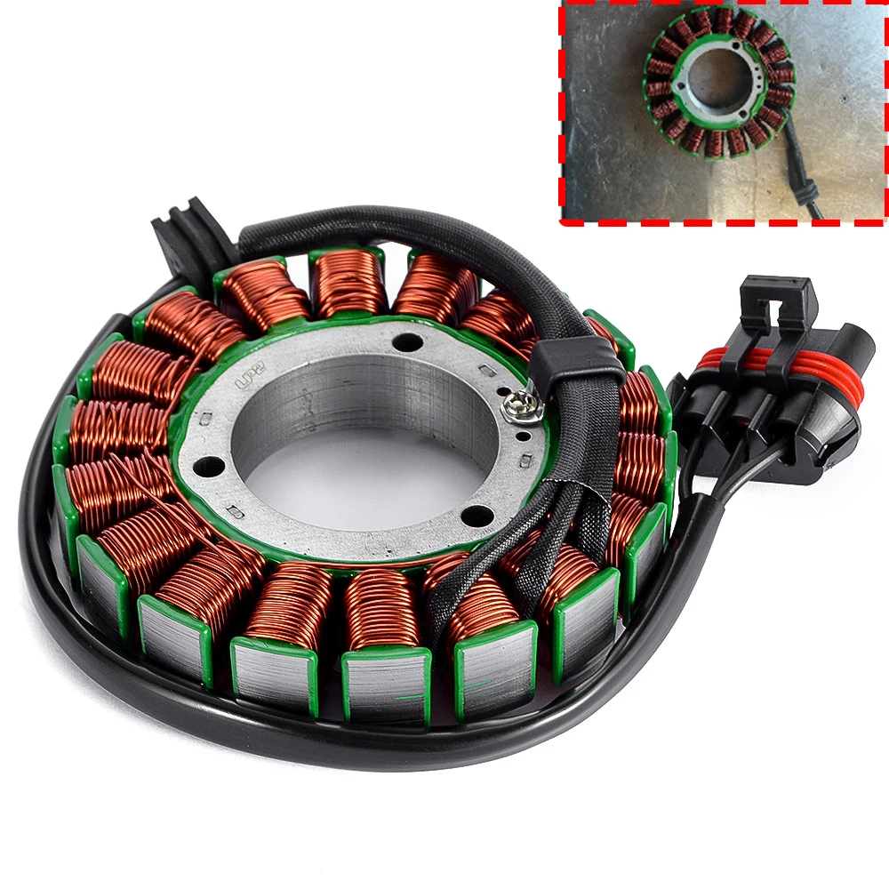 

Stator coil For Polaris General Ranger Crew ACE Scrambler Sportsman Touring Tractor ETX 500 1000 900 4014406 4014406 4014839