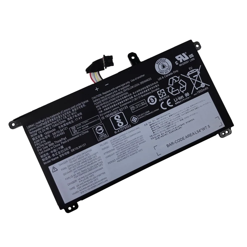

OEM аккумулятор 01AV493 для Lenovo ThinkPad T570 T580 P51S P52S 00UR891 00UR892