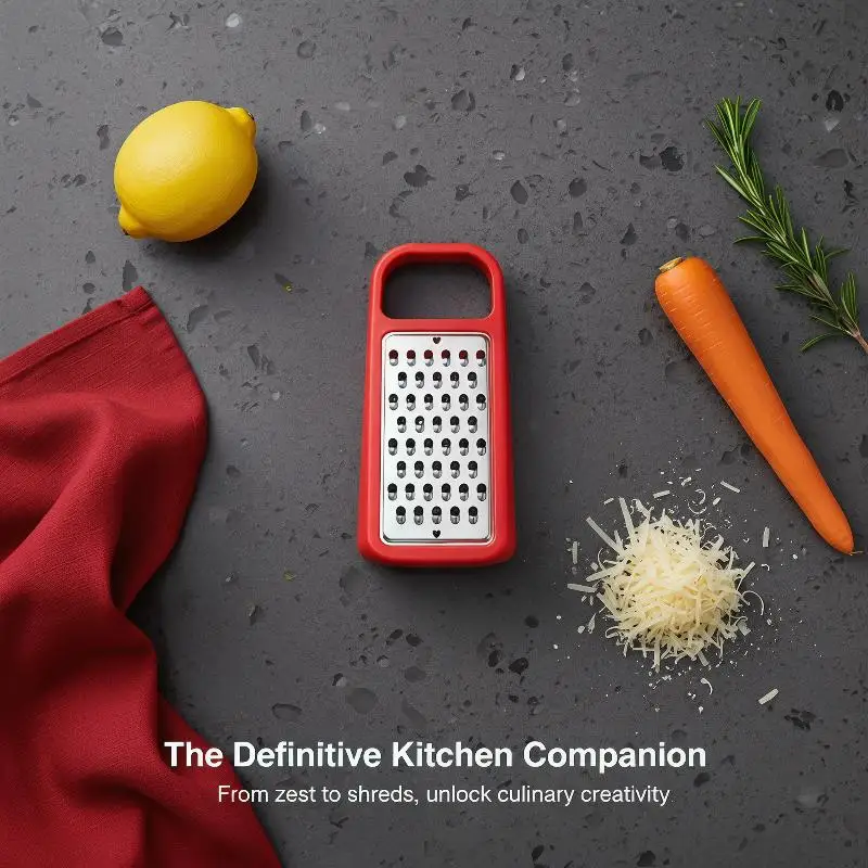 1PC-Foldable Double-sided Stainless Steel Vegetable Cutter Kitchen Multifunctional Grater Potato And Cucumber Slicer