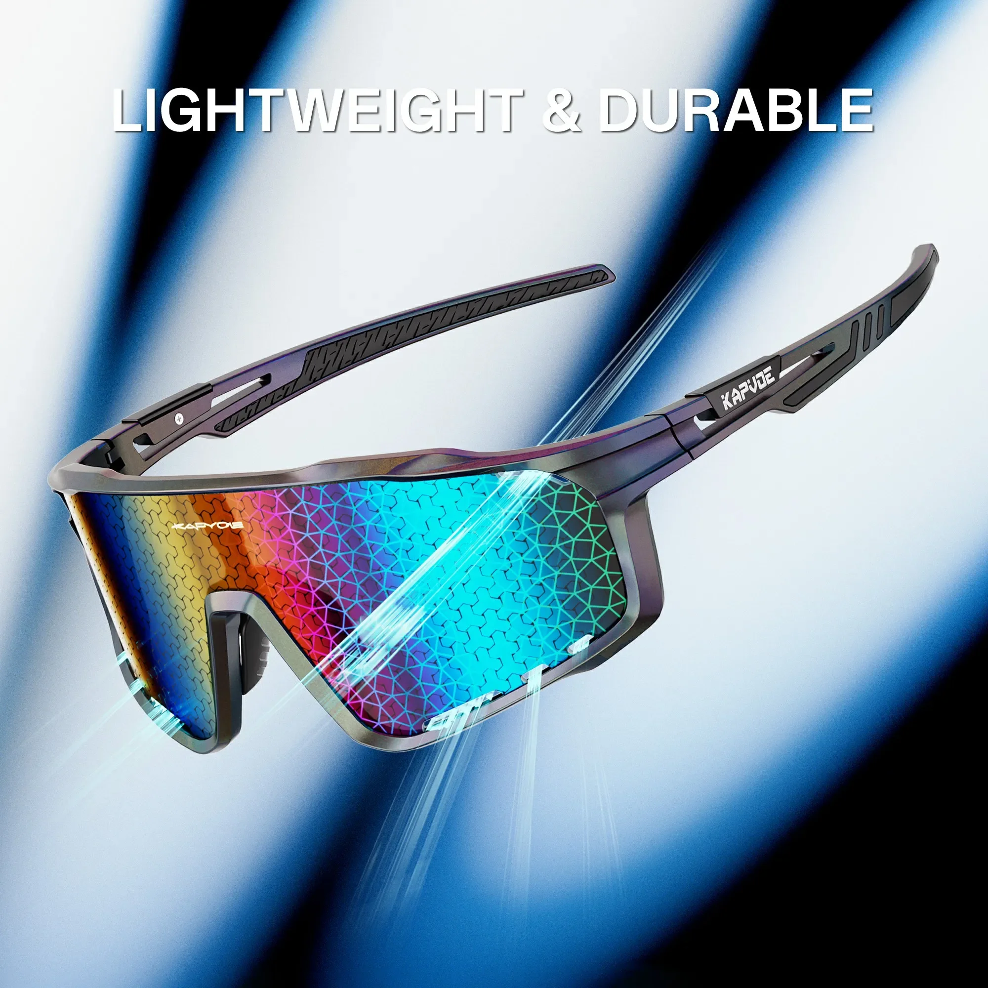 

KAPVOE Outdoor Cycling Sunglasses MTB Road Sports Bicycle Sunglasses Running Eyewear Cycling Glasses Bike UV400 Goggles New