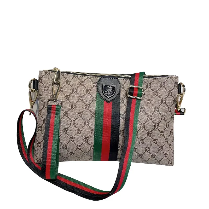 حقيبة كروس غير رسمية عالمية جديدة للرجال والنساء حقيبة يد عصرية مطبوعة بكتف واحد حقيبة ركاب متطابقة تمامًا #1