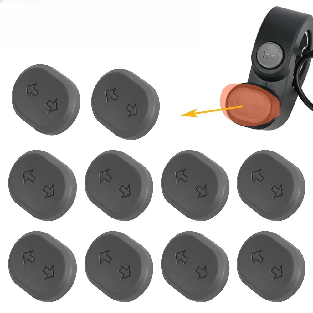 Botón de luz de giro izquierdo y derecho para Segway Ninebot E2 PRO/F2/F2 PLUS/F2 PRO/G2, piezas de plástico para interruptor de patinete, 1-100 Uds.