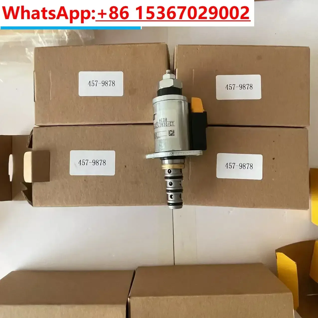 1981515 valve group solenoid valve 198-1515 420D/430D/432D/442D/446D backhoe loader solenoid valve