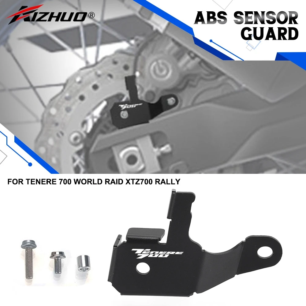 

CNC Rear ABS Sensor Guard Protection For YAMAHA Tenere 700 World Raid XTZ700 Rally 2019-2024 Brake Caliper Protector Tenere700