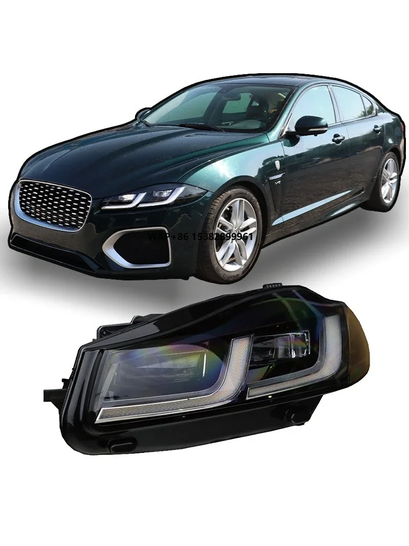 For 2010-2014  XF X250 LED Headlights Fit for 2010-2014  XF X250 Upgrade New Model Led Headlights New DRL Headlights