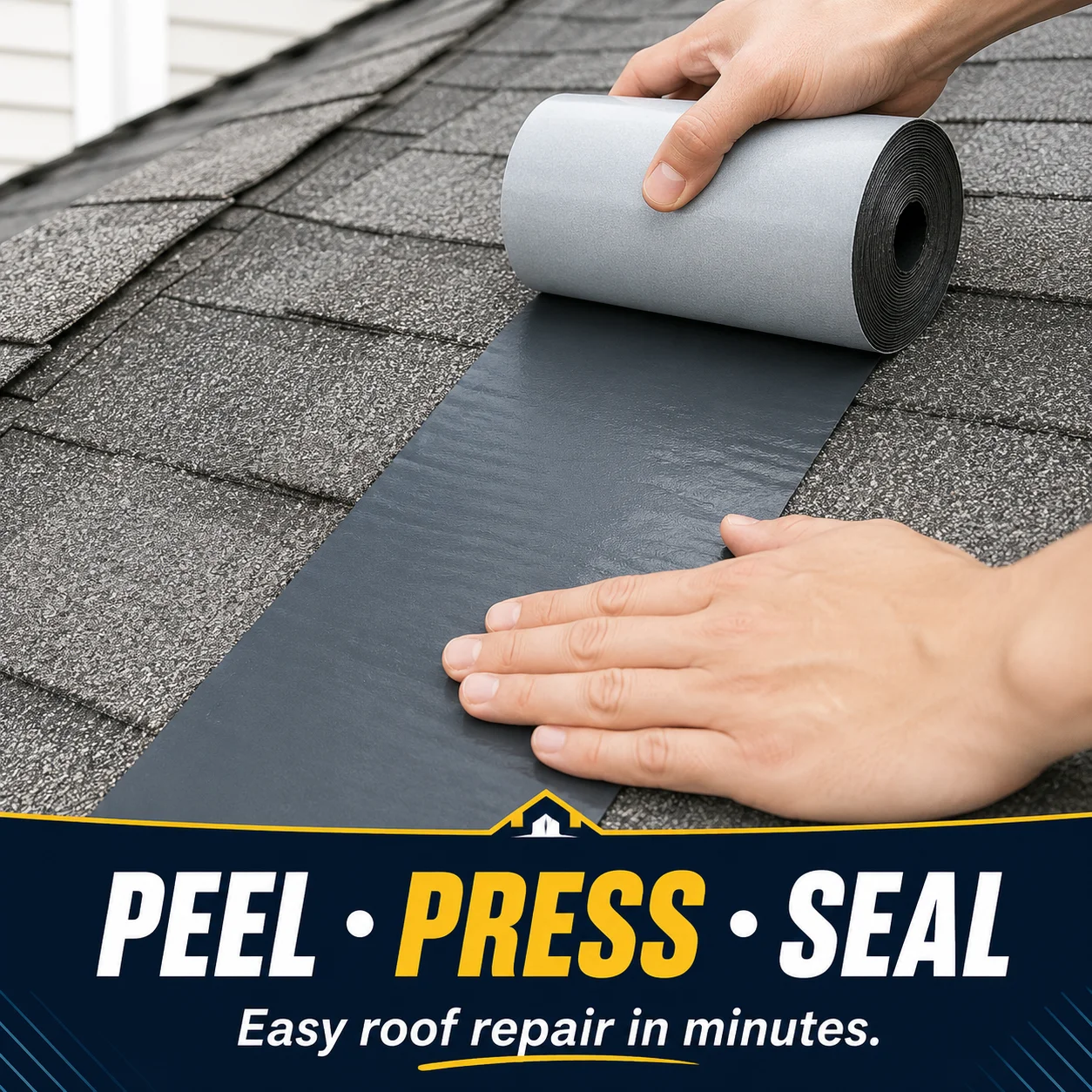 10 cm Wide Self-Adhesive Waterproof Roof Repair Tape, 5 M/10 m Roll for RVs, Gutters, Metal Panels, Cracks and Joints