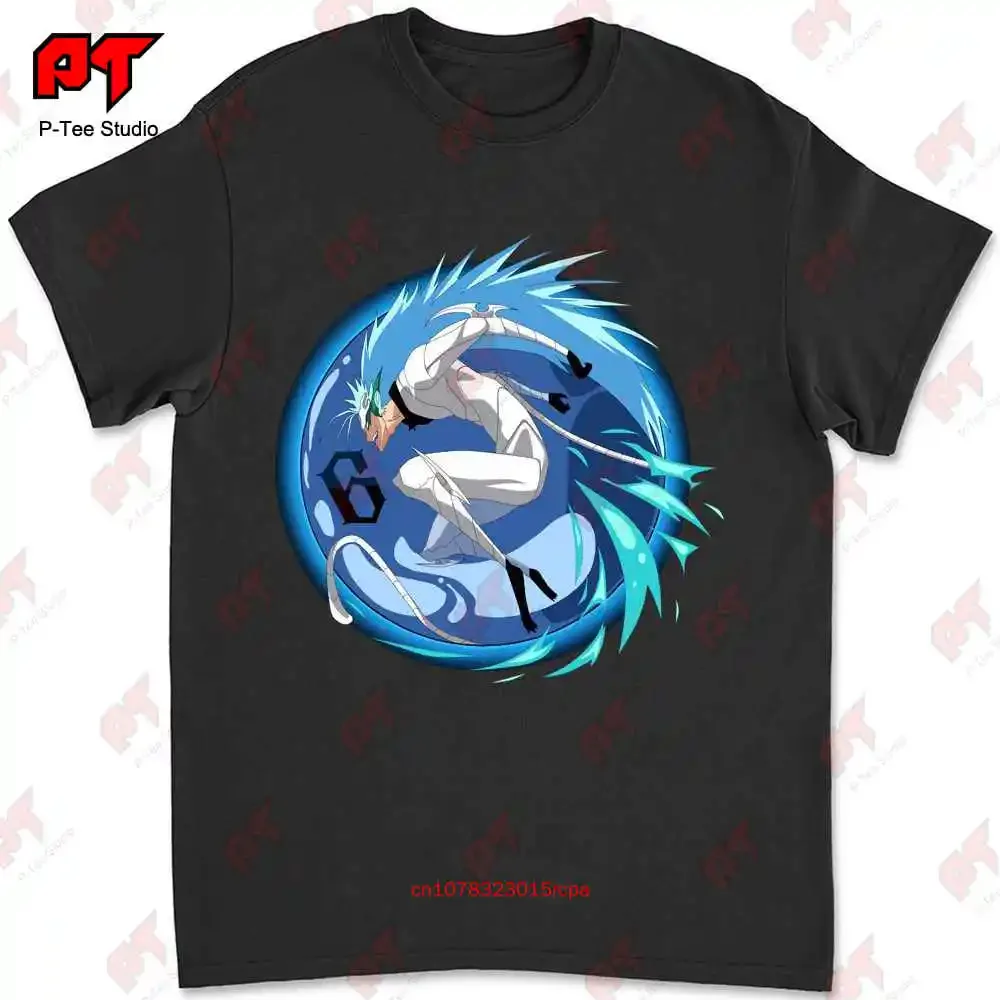 Bleach Number 6 Espada Grimmjow Final Form Pantera Panther Power T-shirt 5STS