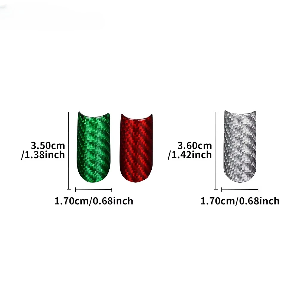 

Real Hard Carbon Fiber for 595 695 2017 2018 2019 2020 2021 2022 2023 LHD RHD Car Grille Italian Flag Protect Accessories