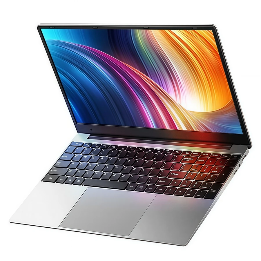 كمبيوتر محمول للألعاب Intel N5095 مقاس 15.6 بوصة، كمبيوتر محمول محمول، 16 جيجابايت، 32 جيجابايت DDR4، 512 جيجابايت/1 تيرا بايت SSD IPS Windows11، لوحة مفاتيح بإضاءة خلفية