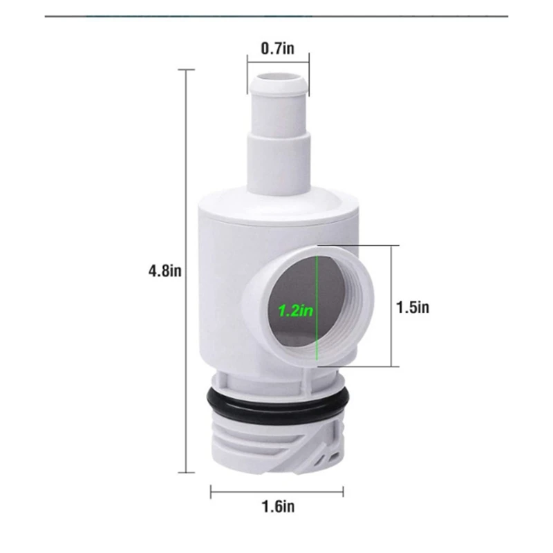 1 Set PVC Relief Valve 91009002 Bleed Off Valve Accessories For Polaris 180 280 380 3900 Replacement Atmospheric Valve