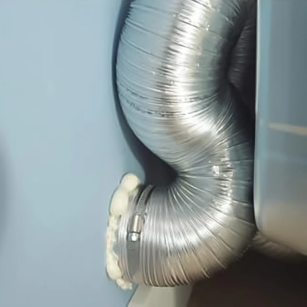75mm Heater Duct Pipe Hot Air Ducting For Webasto Heater Aluminum Foil Fire-retardant High Temperature Resistant Accessory