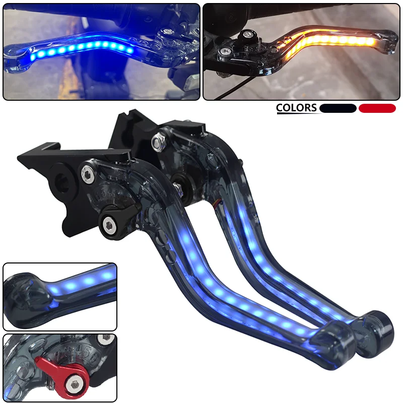 

Motorcycle short Brake Clutch Lever For Honda CBR250R CBR300R CBR 500R CB300F/FA Wtih Always-on Turn Signal Light Handlebar Grip