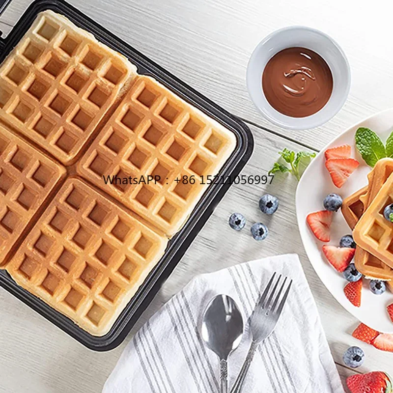 Maker with Detachable Plates 4 slice Sandwich Waffle Grill Maker Electric 3 in 1 Hot Sale Breakfast Product Sandwich