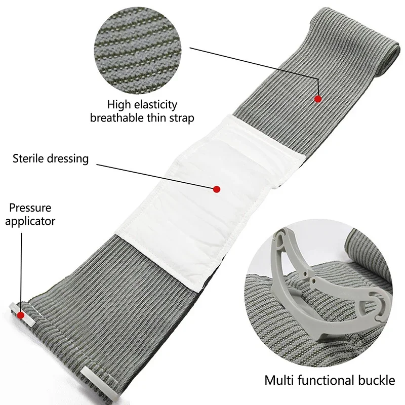 4/6 Zoll israelischer Verband Wundverband Notfallkampf Kompression Taktisches Trauma Erste Hilfe IFAK Trauma Medical