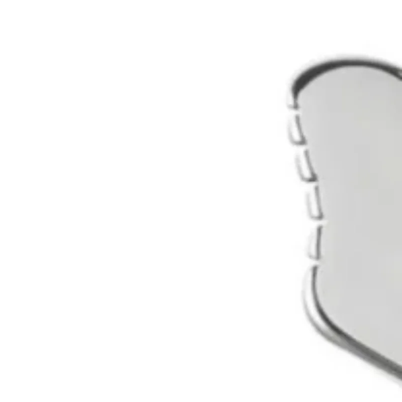 

Цельный ролик для лица из нержавеющей стали и набор инструментов для массажа Гуа Ша, металлические косметические инструменты для тела, лица, шеи и глаз