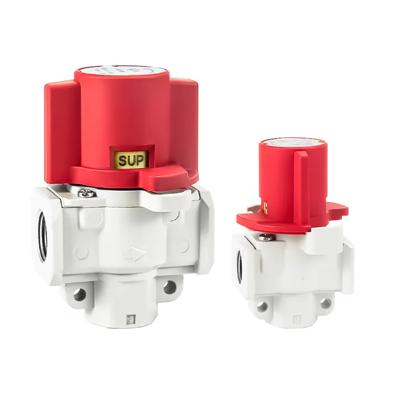 

SMC type residual pressure relief valve VHS20-02A/VHS30-03A-B/VHS40-04A-S lockhole switch valve