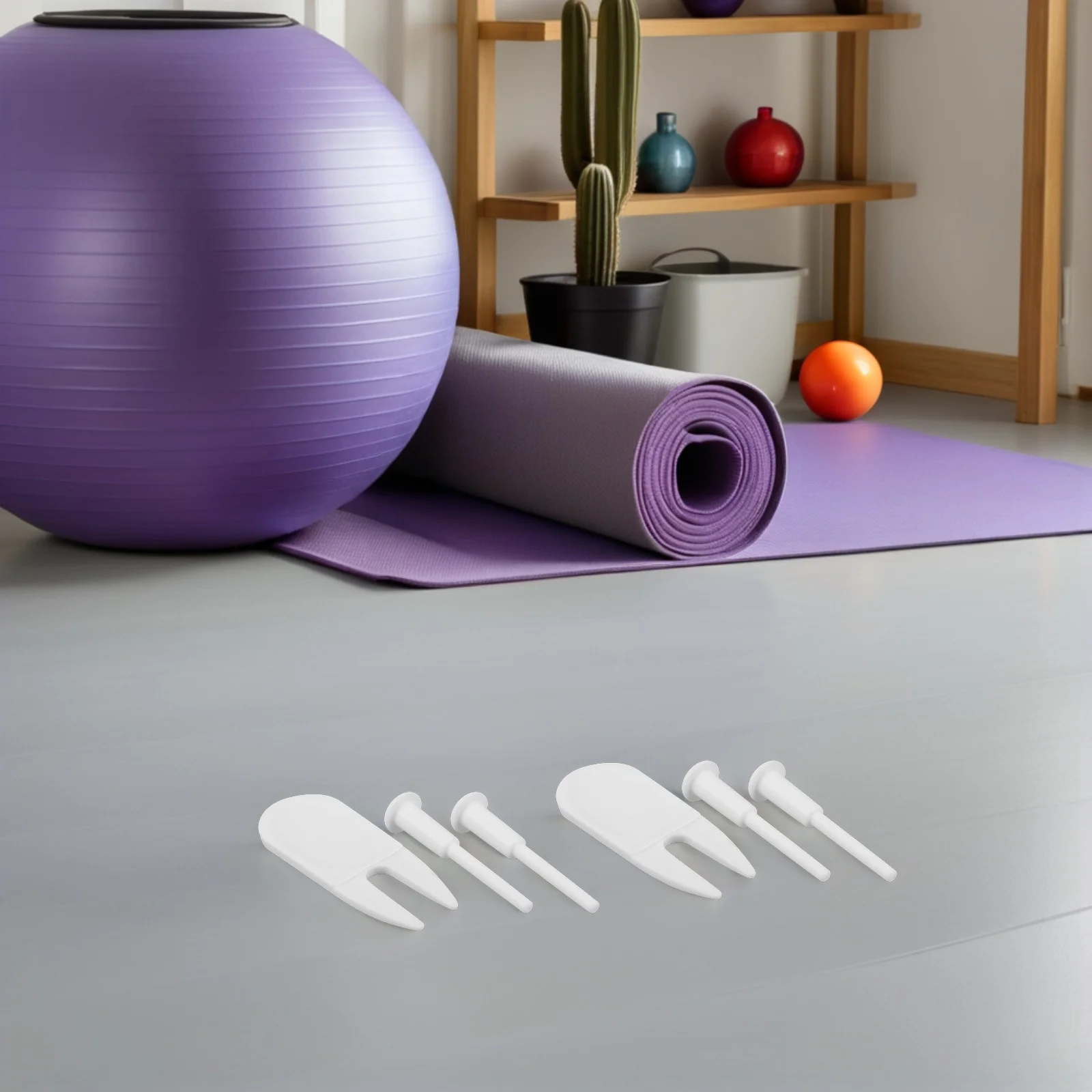 

1 Set Yoga Ball Plug Replacement Kit Air Stopper Pins Inflatable Adapter Exercise Ball Valve Plugs Fitness Soccer Volleyball