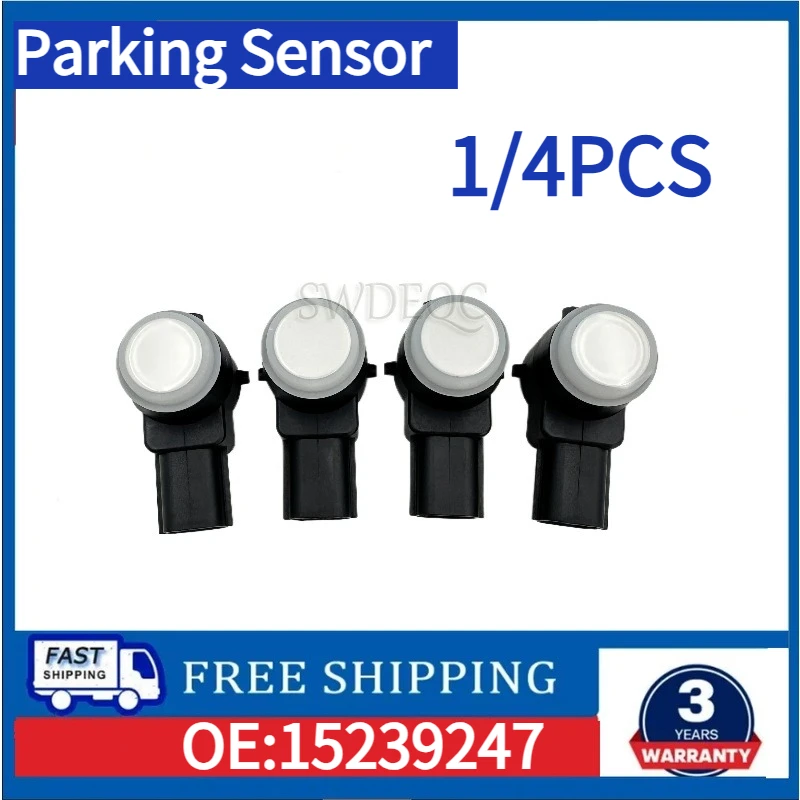 

15239247 Белый датчик помощи при парковке PDC для Buick Enclave Lucerne Cadillac Escalade EXT Chevy Suburban GMC Yukon