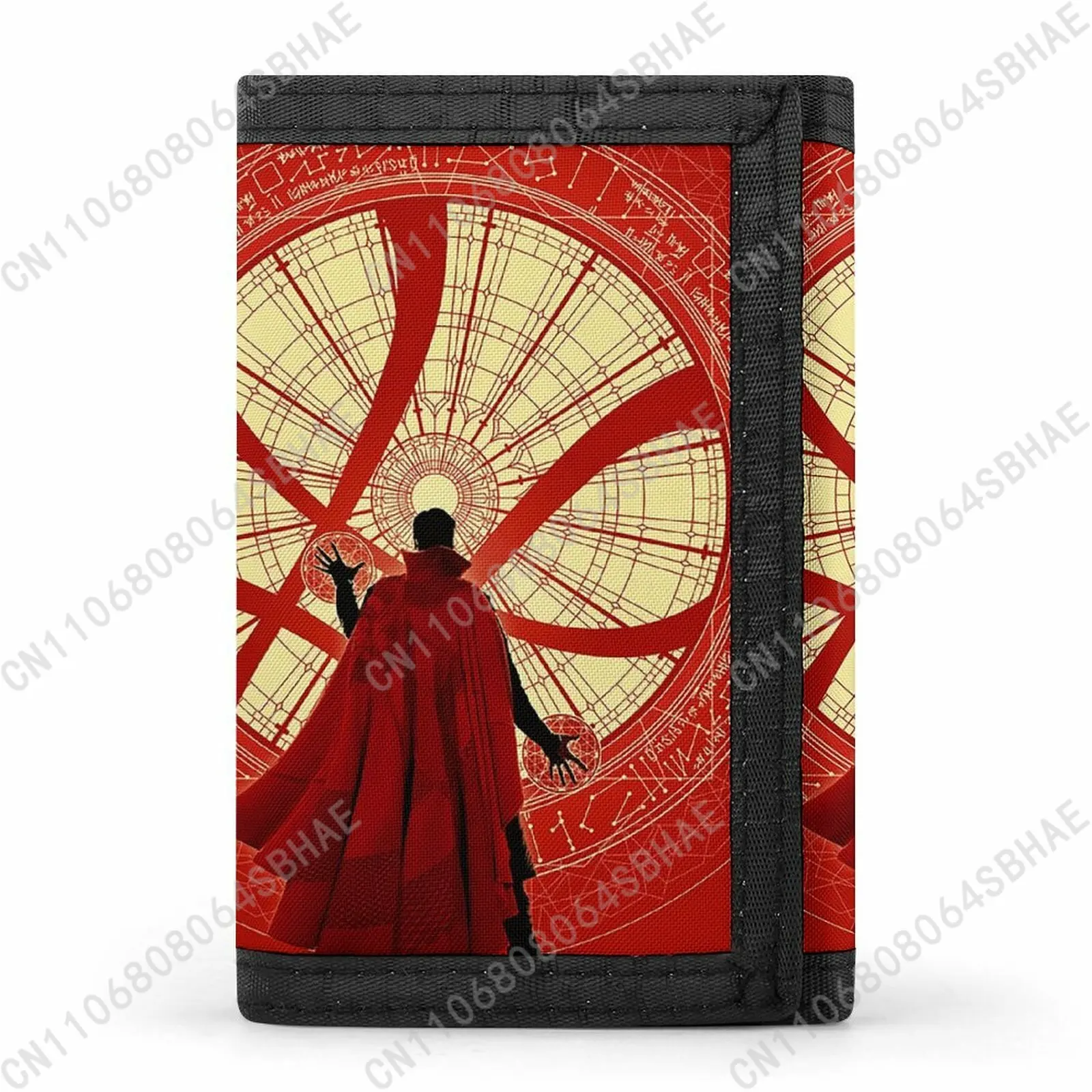 

Marvel Doctor Strange Tri Fold Wallet Teenage Girls Boys Slim 3 Fold Card Personalized Pattern Purse School Daily Use Cosplay