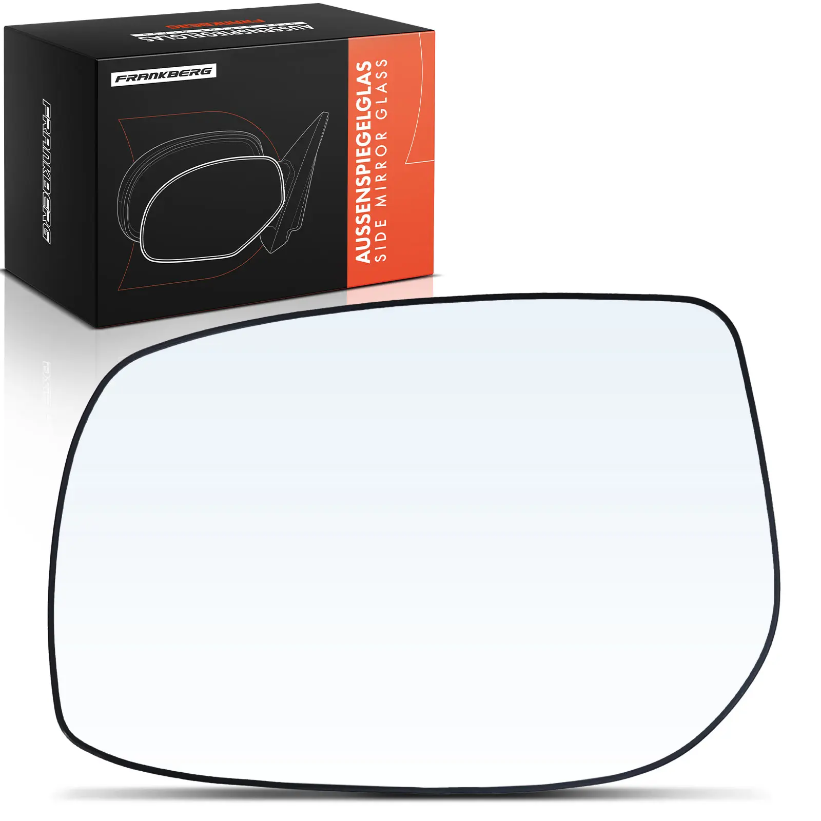 Frankberg 1x Spiegelglas Buitenspiegel Spiegel Links Voor Toyota Yaris P9 1.0L-1.8L 2005-2012 87909-0D210