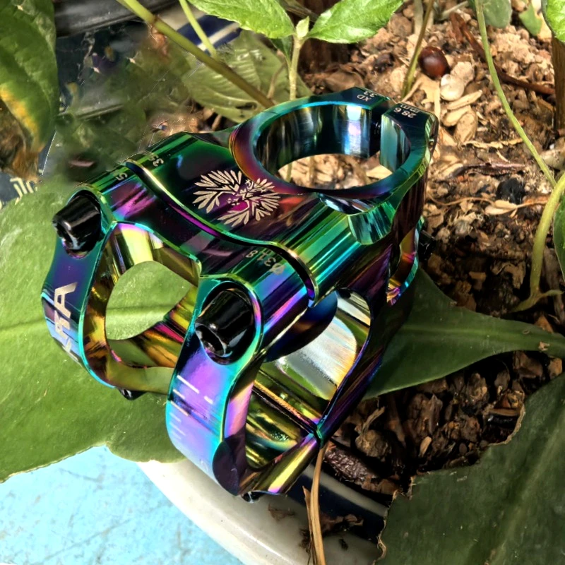 SHIKRA Mountain Bike Stem Bicycle Accessories CNC CNC Aluminum Alloy Lightweight Hollow Short Stem 31.8*35 Downhill Accessories