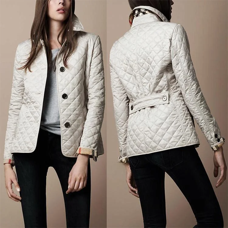 Slimming Warm Cotton Jaet 2023 Lapel Single Breasted Cotton Coat Long Sve Busin Sle Regular Length Autumn Wear