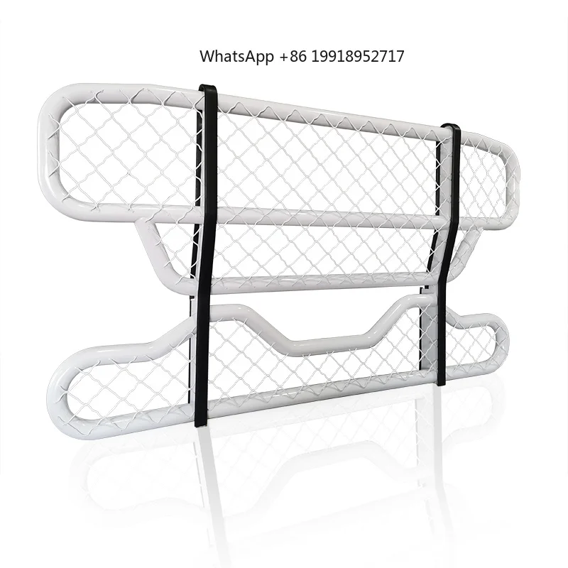 High Strength White Powder Coated Steel Bull Bar for Scania S Series JJ656